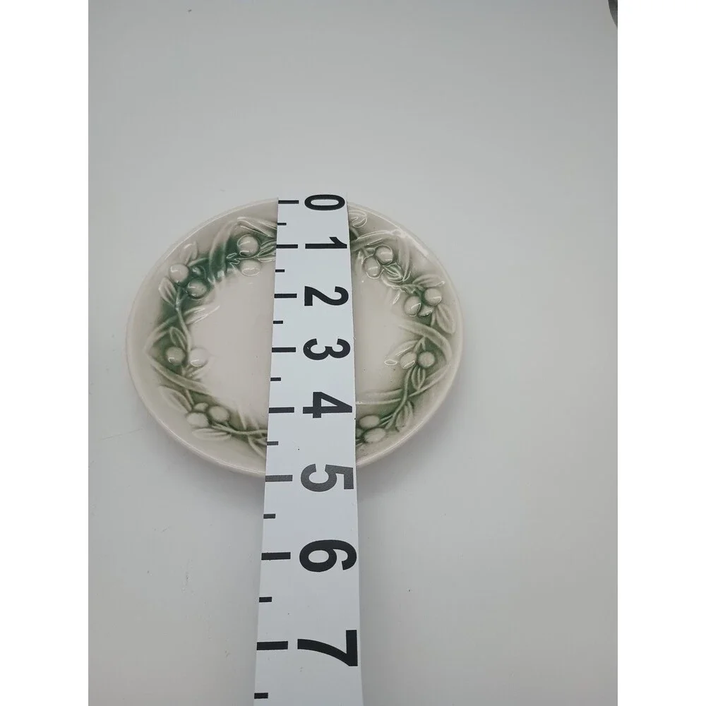 Design Pac Olive Oil Dipping Dish Set Vintage Olives & Leaves